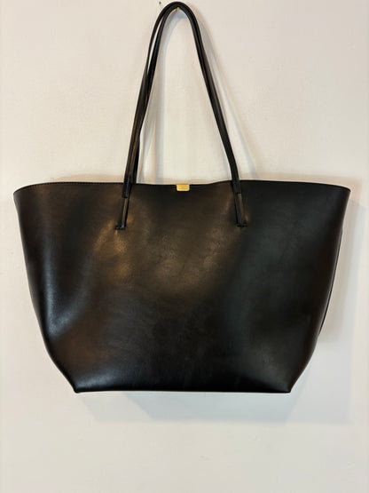 MANGO. Bolso shopper negro