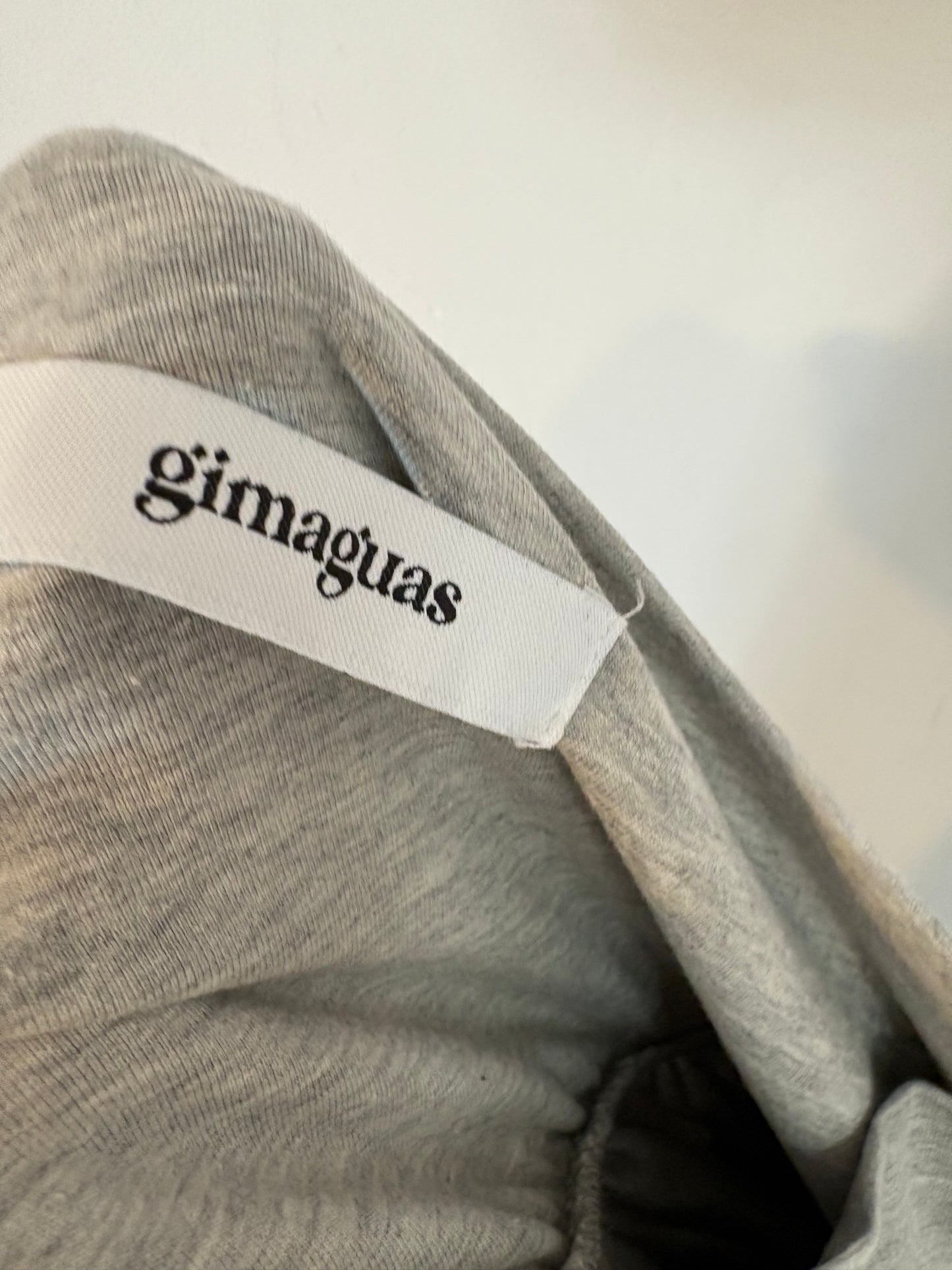 GIMAGUAS. Vestido/falda gris vuelo  Tu(s)