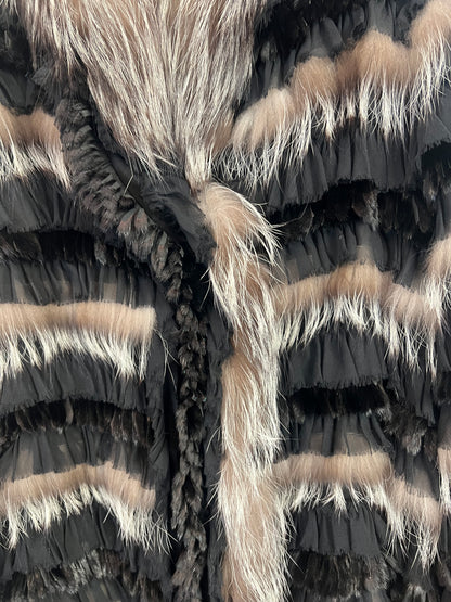 OTRAS. Abrigo pelo natural. T S