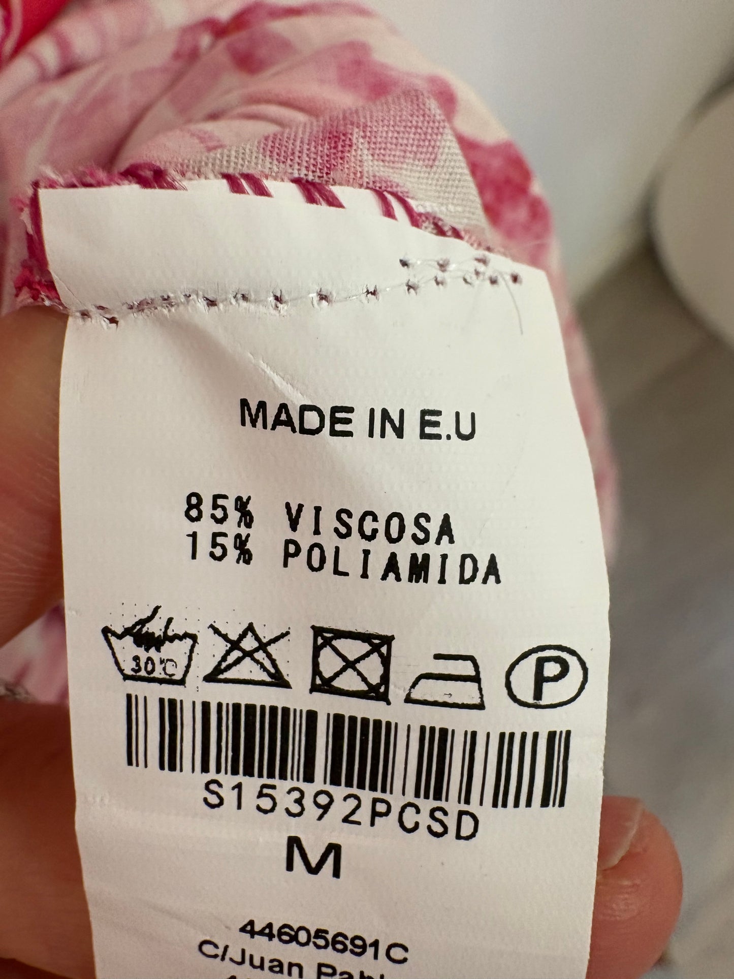 ELEPHANTROOMS. Conjunto  rosa estampado