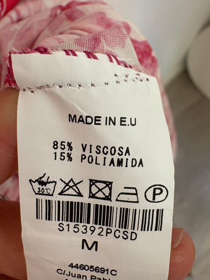 ELEPHANTROOMS. Conjunto  rosa estampado