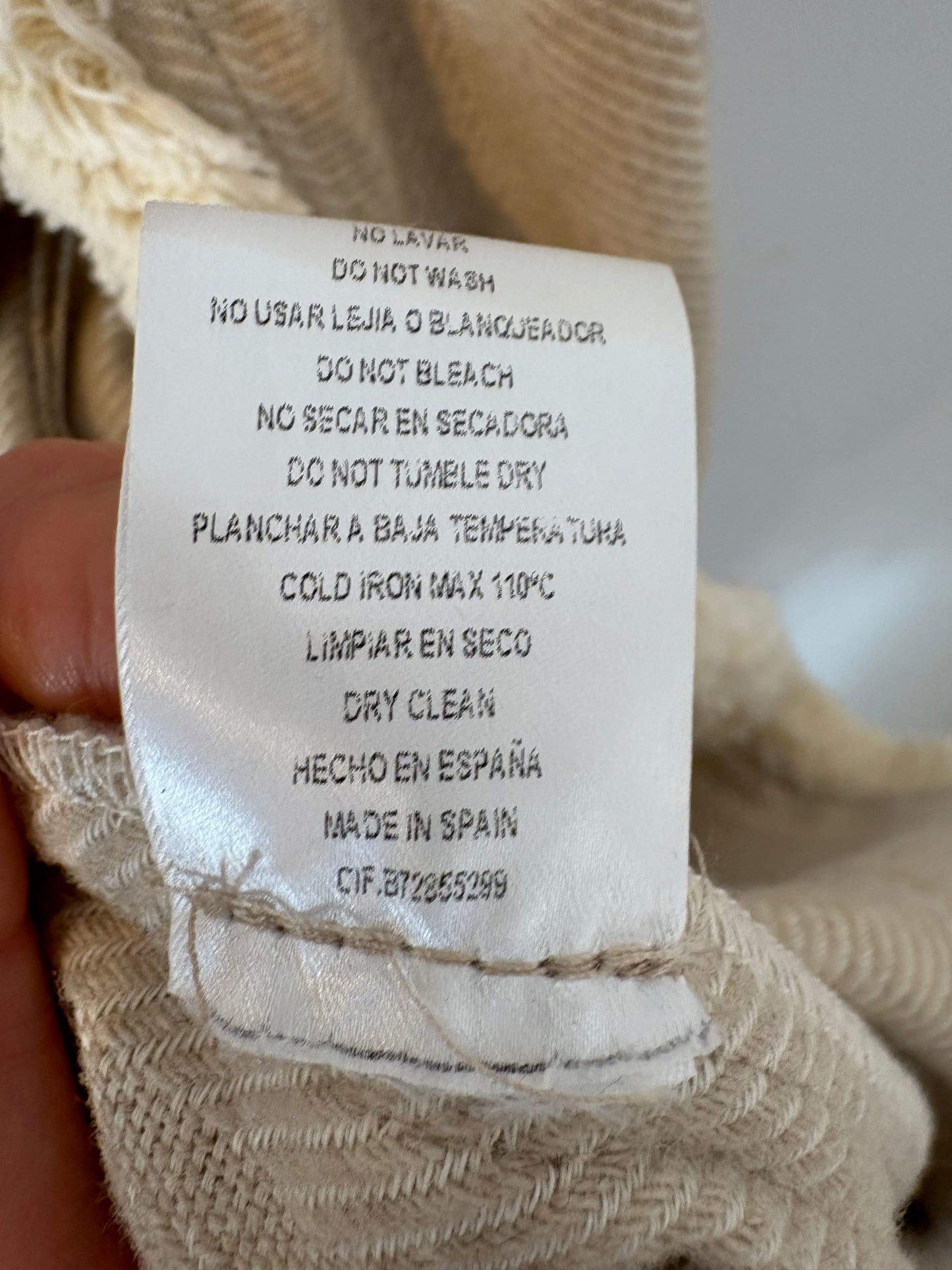 ZARA. Long brown dress TM