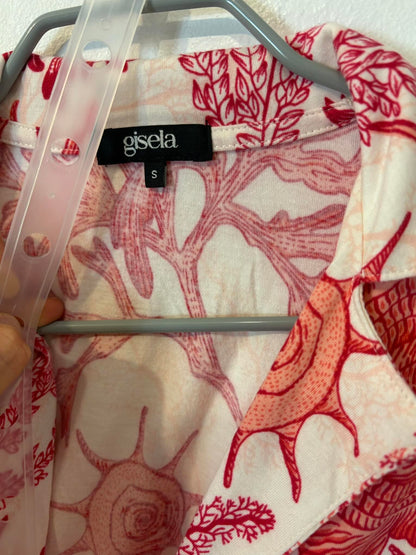 GISELA. Conjunto fluido pijamero estampado