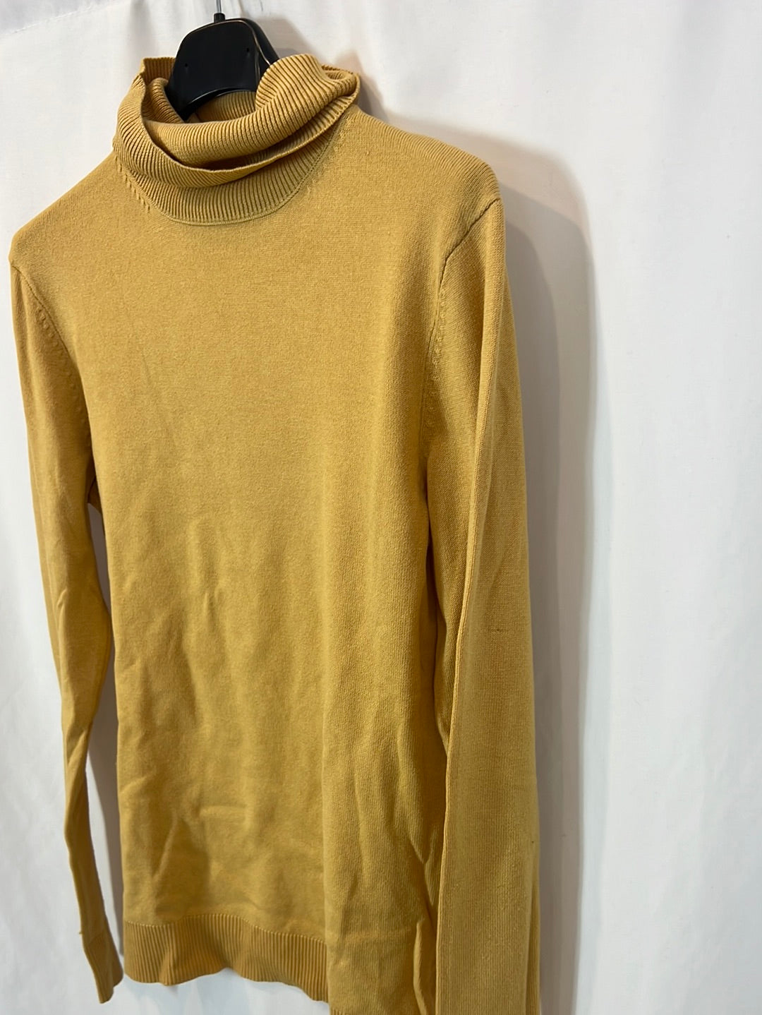 CORTEFIEL. Mustard Turtleneck Sweater Ts