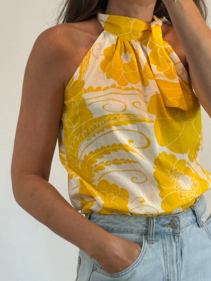 OTHERS. Tu(m) flower bow top