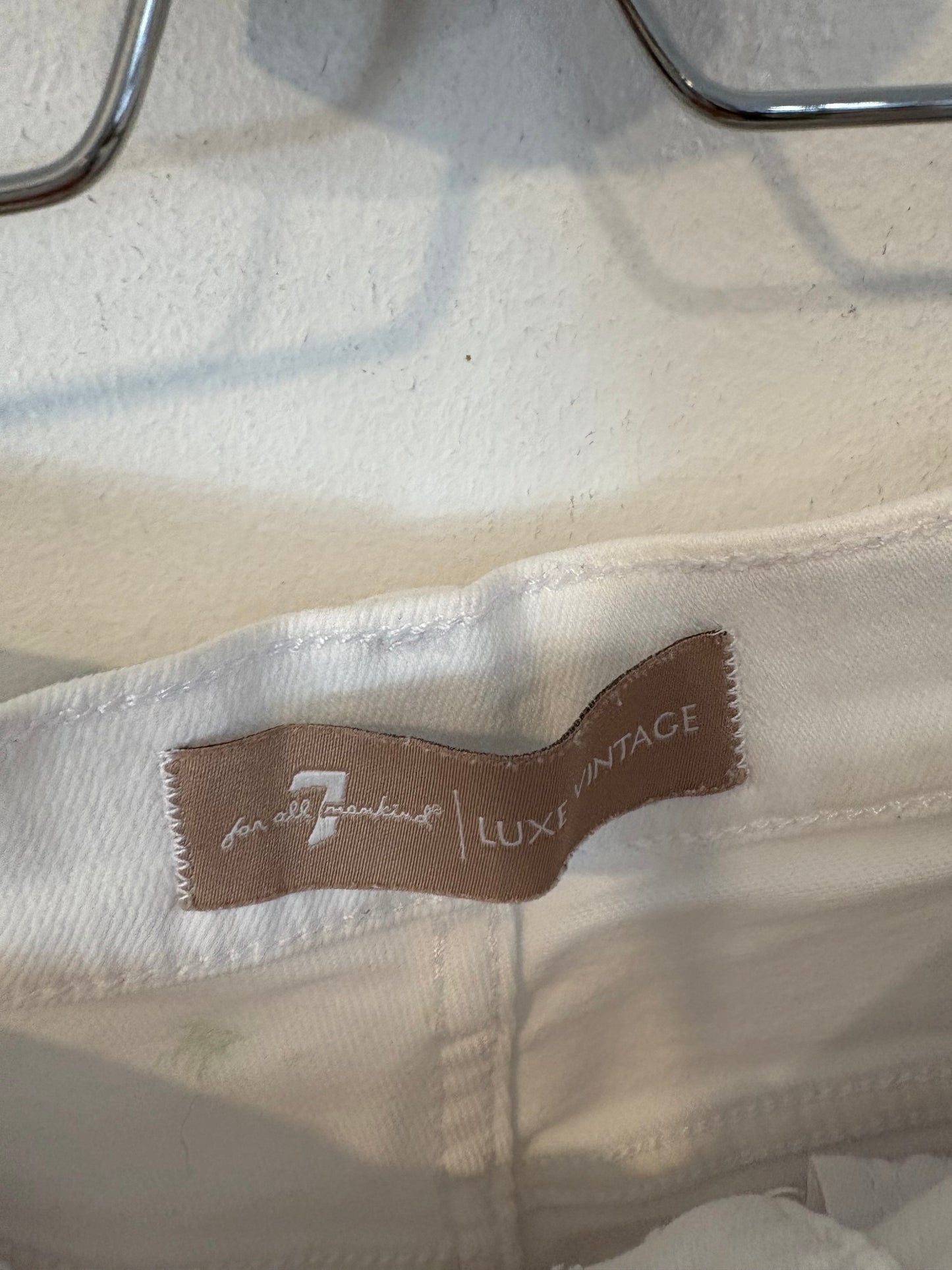 FOR ALL 7 MANKIND. Denim recto blanco