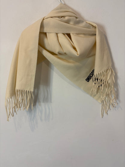 MOSCHINO. Bufanda lana logo