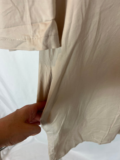 OTHERS. Short beige dress. TM