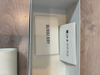 BURBERRY. Green-framed sunglasses
