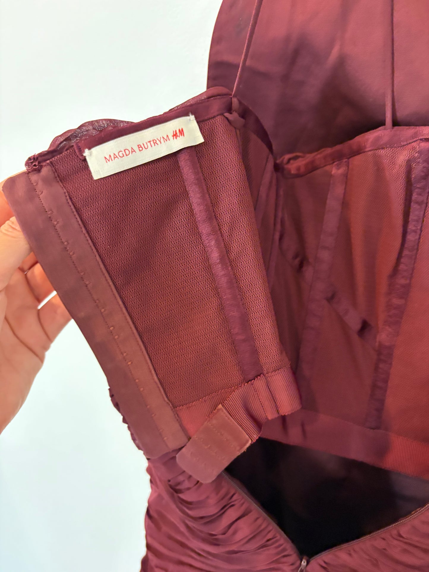 MAGDA BUTRYM x H&M. Mini vestido con maxiflor