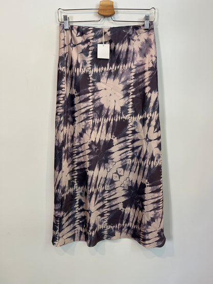 MANGO. Falda efecto tie dye T.s