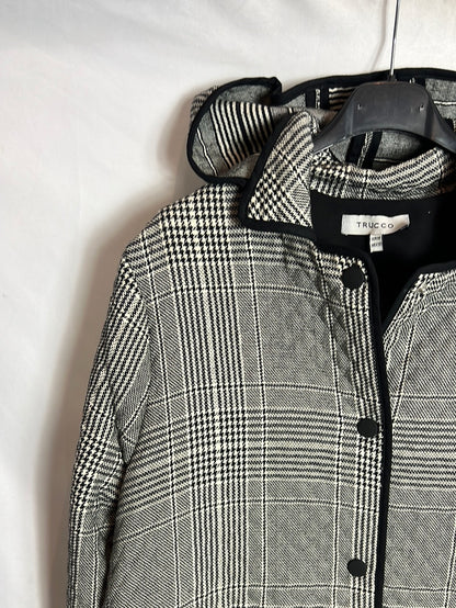 TRUCCO. Chaqueta textura pata de gallo. T M