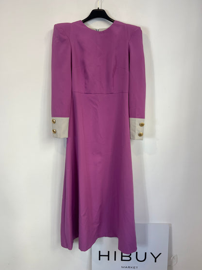 Cayetana by Conde. Two-tone long dress Ts