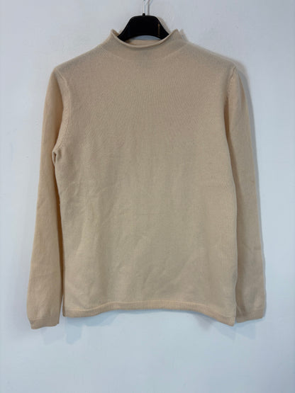 ZARA. Black stretch knit top. TL