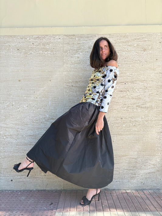 IQ COLLECTION. Vestido lentejuelas modelo "molly" T.s