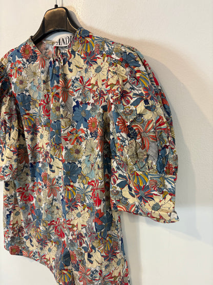 AMEÉ. Sleeveless fringed sweater S.(s)