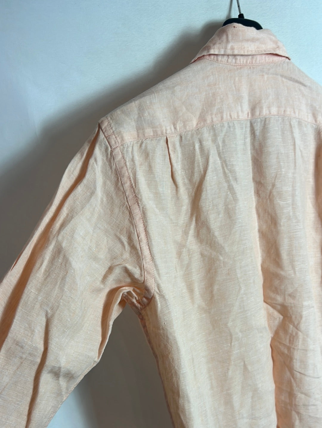UNIQLO. Pastel flecked linen shirt. XS
