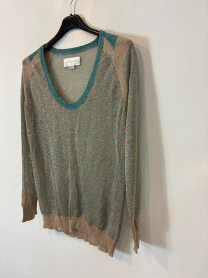 ZARA. Mustard printed skirt T.xs