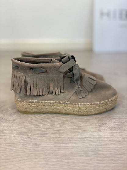 ZARA. Jacket with mottled gray wool. TS