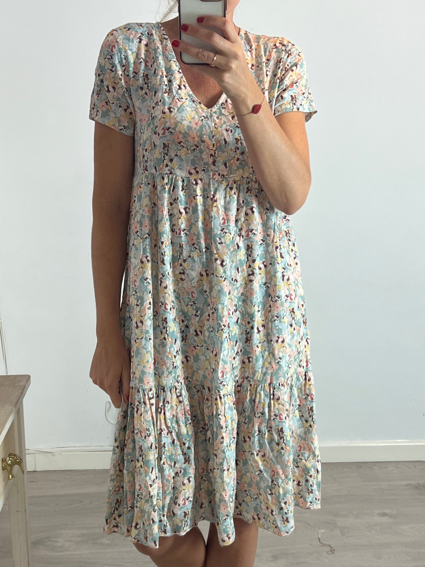 ZUA. Printed midi dress. YOU (M/L)