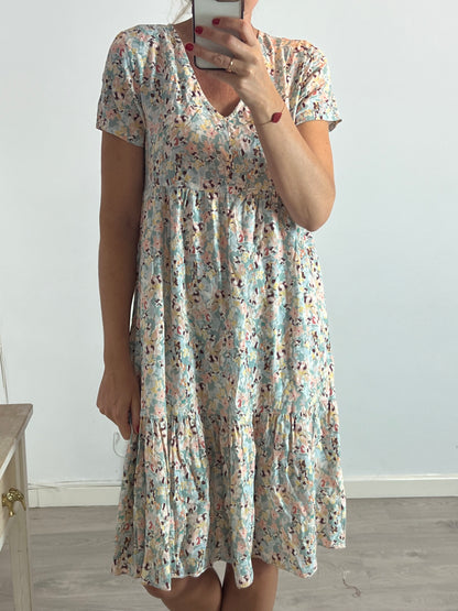 ZUA. Printed midi dress. YOU (M/L)