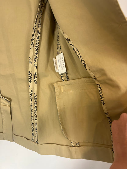 ETRO Blazer beige entallada. T 42 (38)