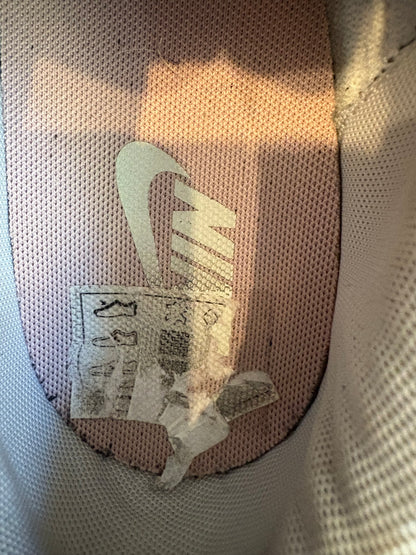 NIKE. Zapatillas piel logo rosa. T 40,5