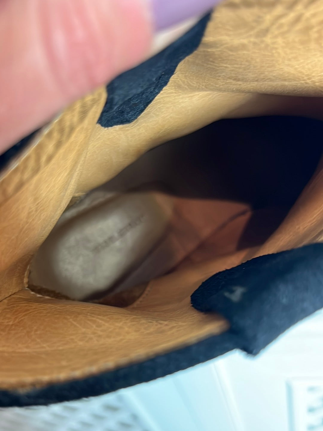 ISABEL MARANT. Botines piel plataforma interior. T 41