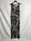 OTRAS. Kimono largo negro semitransparente . T S/M