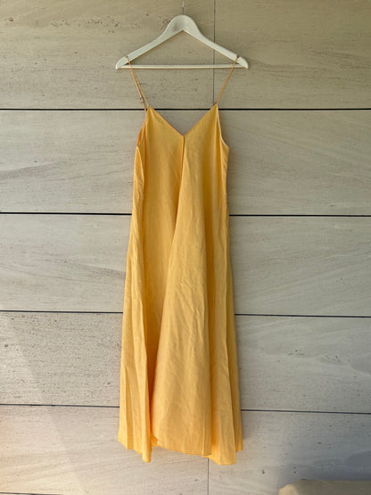 FORTE FORTE. Vestido midi mandarina. T 0 (XS/S)