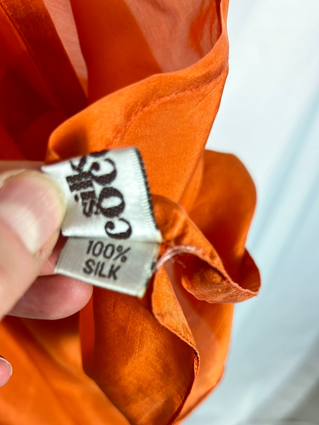 SILK COCOOM. Falda/pareo seda bordados. T 10 (M)