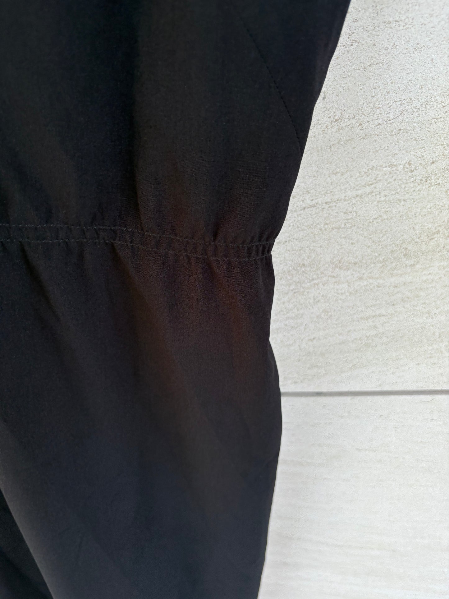 SANDRO. Vestido largo seda semitransparente. T 38