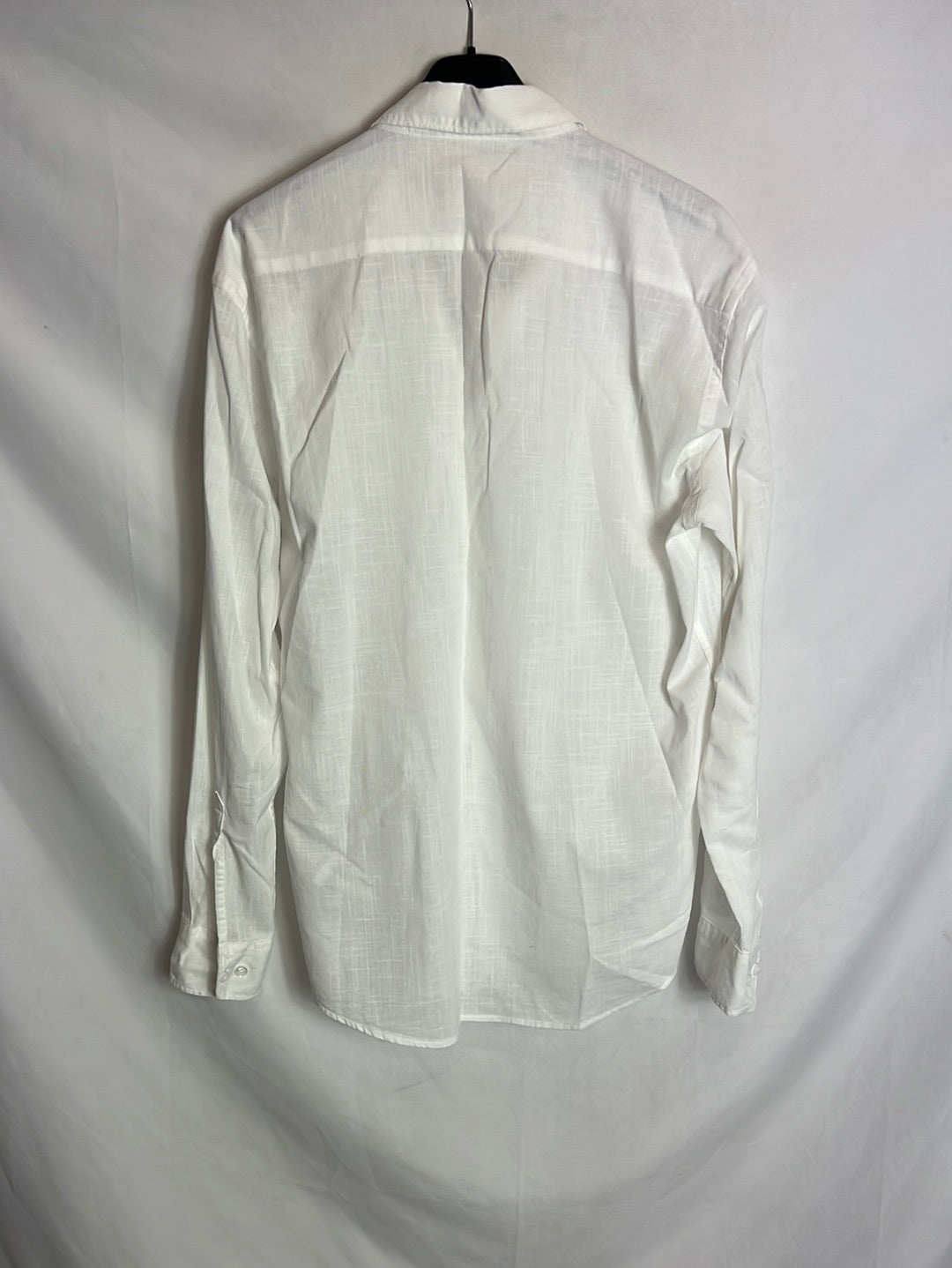 OTRAS. Blusa blanca algodón . TM