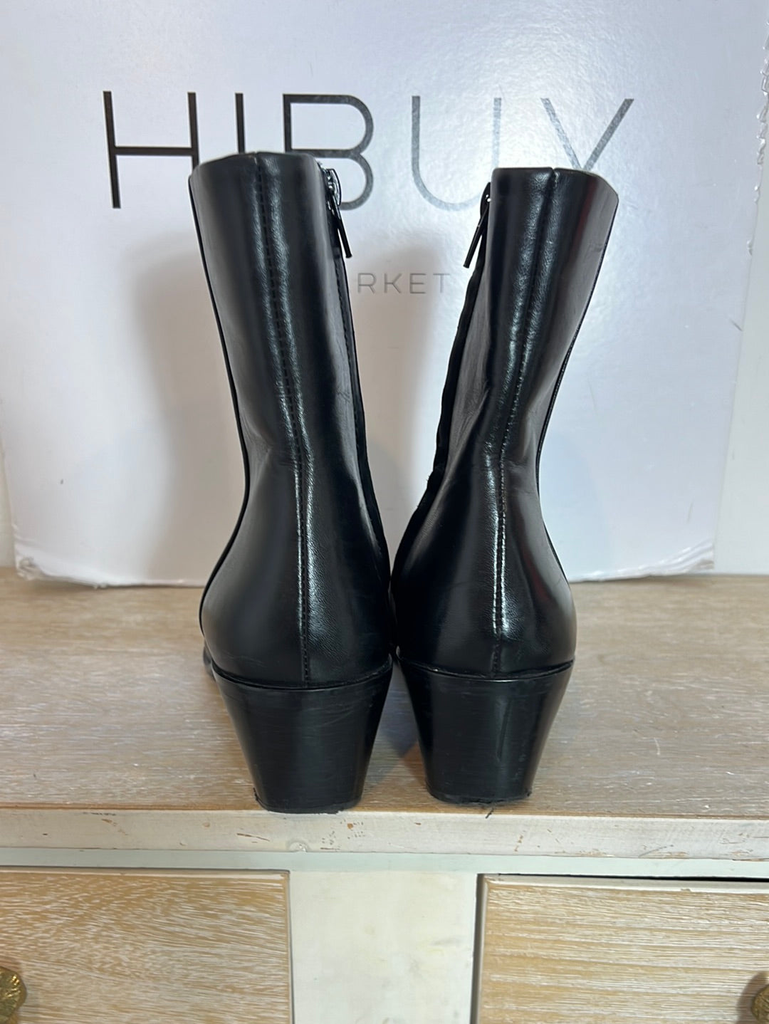 ZARA. Botines negro . T 38