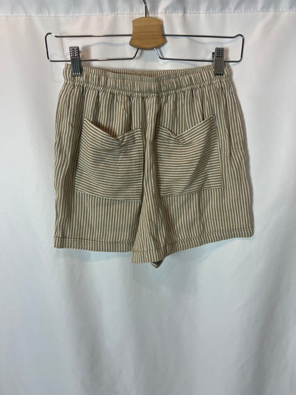 YERSE. Striped shorts T.xs