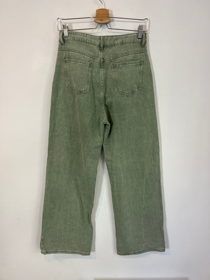 OTRAS. Denim pata ancha verde claro. T S