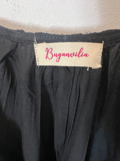 BUGANVILIA. Long black dress, size 3XL