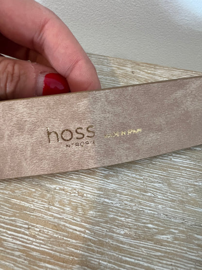 INTROPIA. Camel leather belt. TS