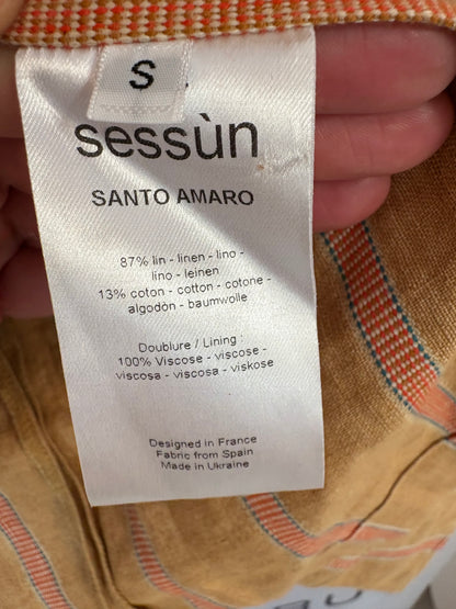 ZARA. Black stretch knit top. TL