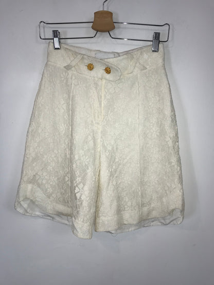 CILINA. Conjunto top y bermuda encaje