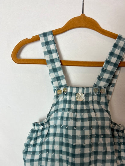 AL AGUA PATOS. Ranita cuadros textura. T 1 año