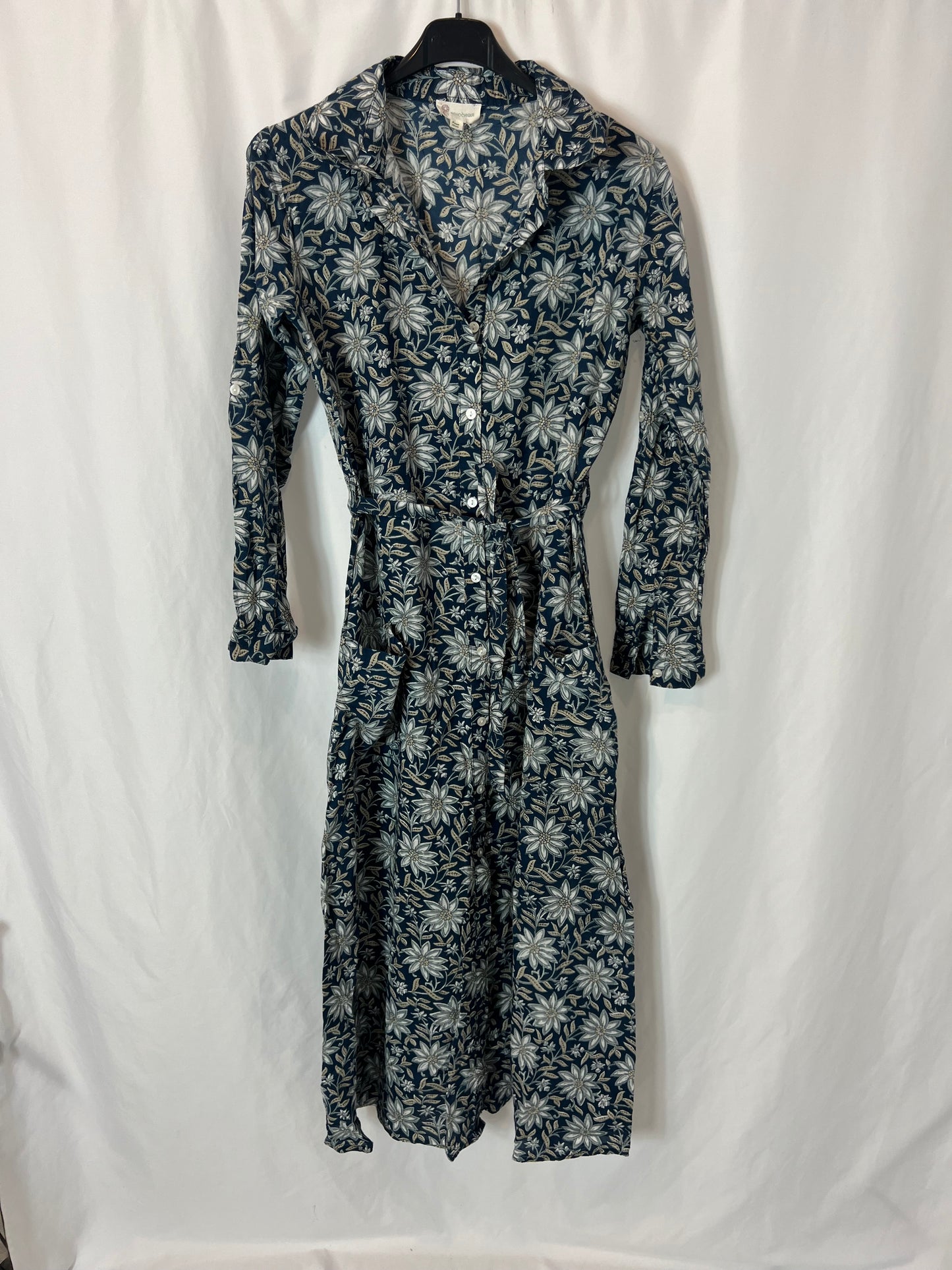 BOHOCHIQUE. Long printed shirt dress. TM