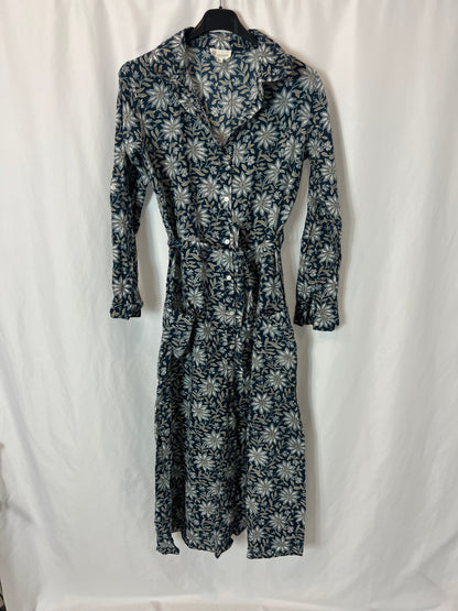 BOHOCHIQUE. Long printed shirt dress. TM