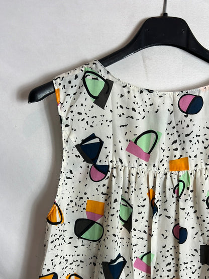 OTRAS. Blusa sin mangas dibujos. TM