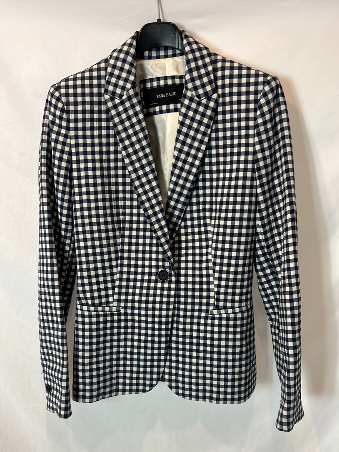 ZARA. Total look cuadros vichí T.s