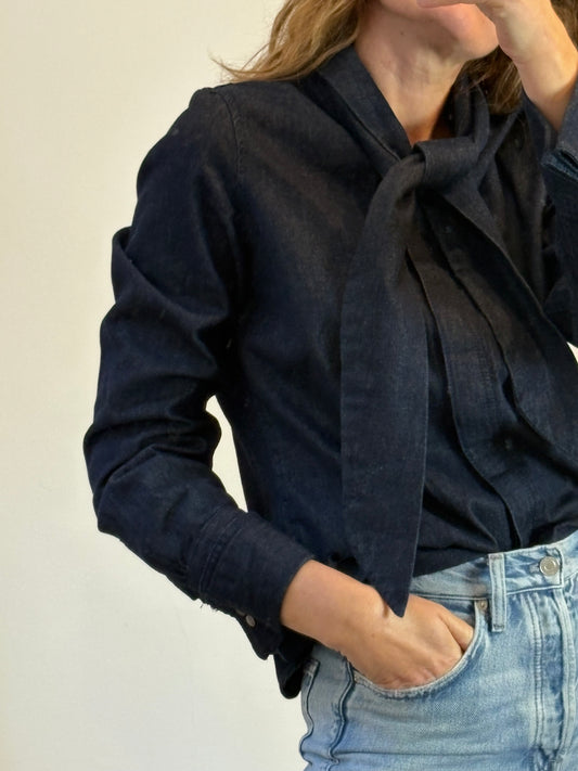 ZARA. Camisa denim lazada