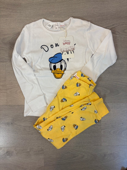 ZARA. Pijama dos piezas Donald. T 5-6 años