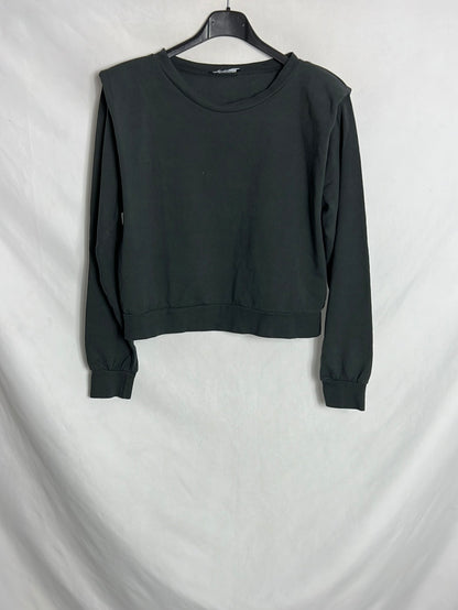 OTRAS. Sudadera gris hombreras T,u(s)