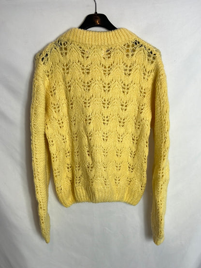 MYPEEPTOES. Jersey amarillo punto. T S/M