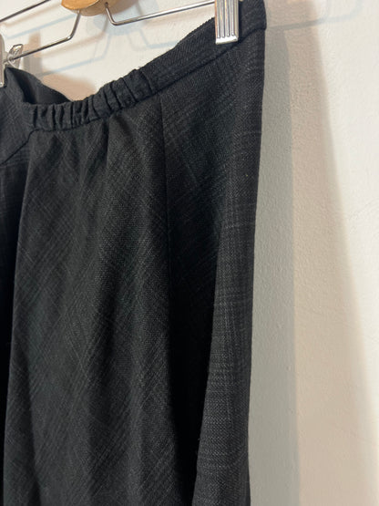 MASSCOB. Falda cuadros asimétrica mezclaT.36